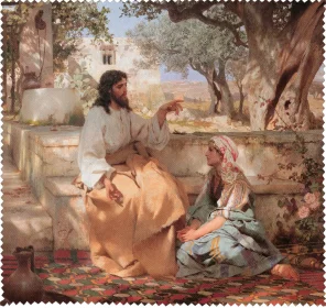 Ściereczka do okularów Chrystus w domu Marii i Marty Henryk Siemiradzki