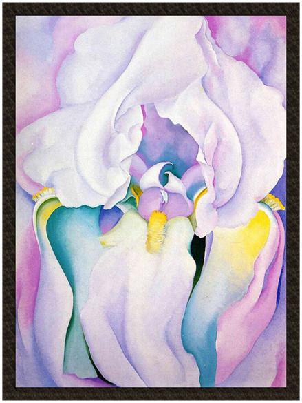 Naszywka Biały irys Georgia O’Keeffe