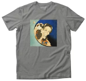 Koszulka z naszywką Śmiejący się Demon Katsushika Hokusai