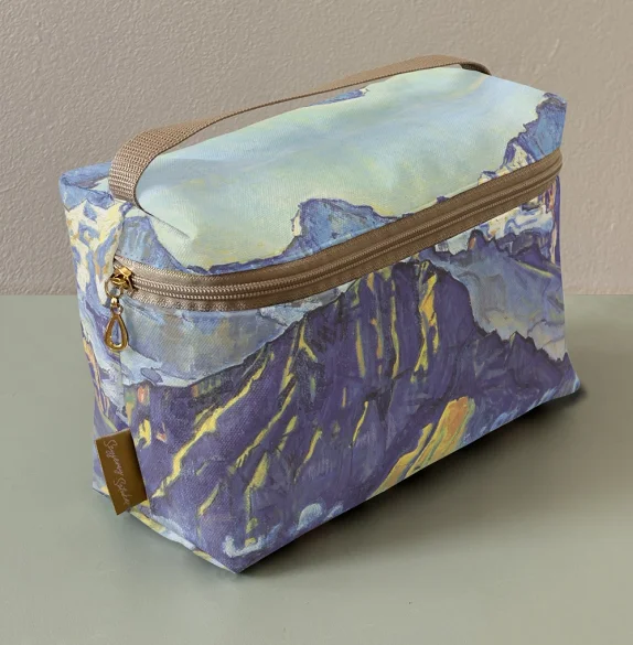 Kosmetyczka kuferek Eiger, Mönch und Jungfrau in der Morgensonne Ferdinand Hodler