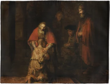 Podkładka na stół Powrót syna marnotrawnego Rembrandt
