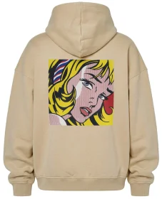 Bluza oversize Girl with Hair Ribbon Roy Lichtenstein