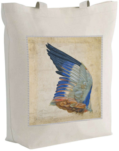 Torba z naszywką Skrzydło niebieskiego walca, Kopia oryginału Albrechta Durera Hans Hoffmann