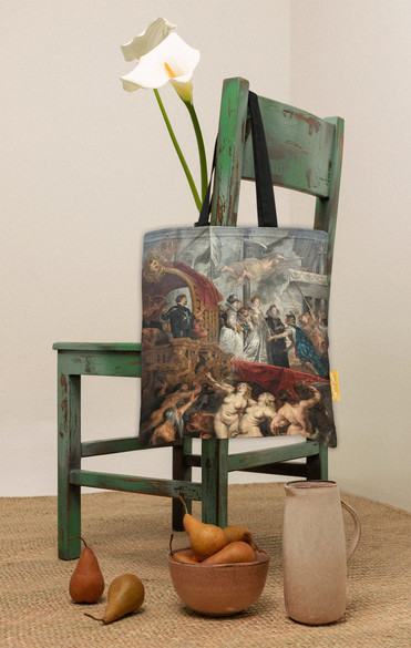 Torba na ramię Przybycie Marii Medycejskiej do Marsylii Peter Paul Rubens