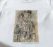 Koszulka z nadrukiem Mężczyzna ze skrzypcami Pablo Picasso
