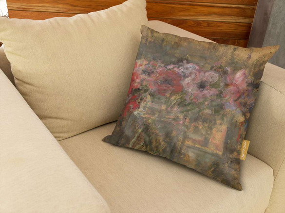 Poduszka Kwiaty - Anemony Olga Boznańska