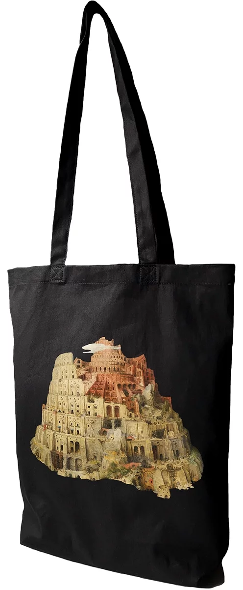 Torba bawełniana Wieża Babel Pieter Bruegel starszy