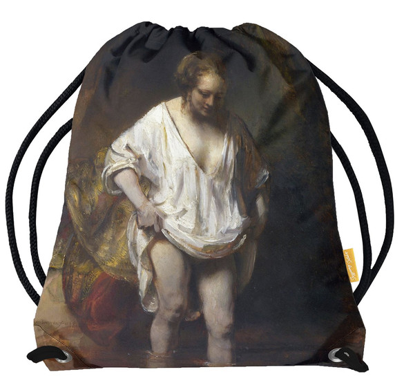 Worek Hendrickje kąpiąca się w rzece Rembrandt