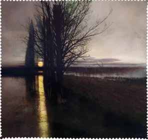 Ściereczka do okularów Wschód księżyca Stanisław Masłowski