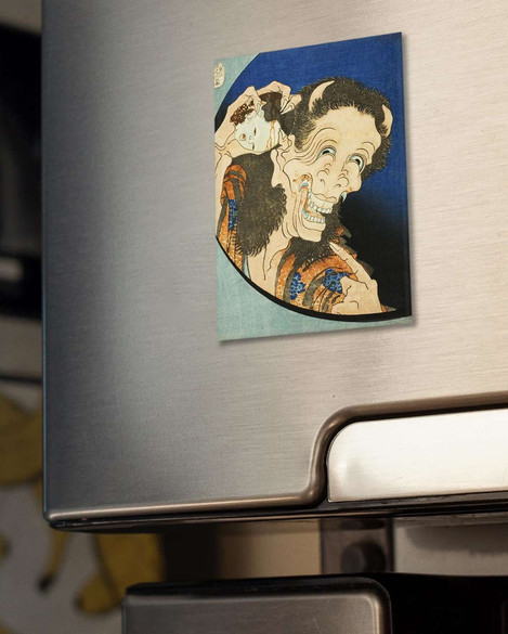 Magnes Śmiejący się Demon Katsushika Hokusai