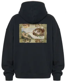 Bluza oversize Stworzenie Adama Michał Anioł