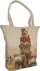 Torba na ramię shopper Adoracja Madonny  Jacek Malczewski