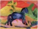 Podkładka na stół Mały niebieski koń Franz Marc