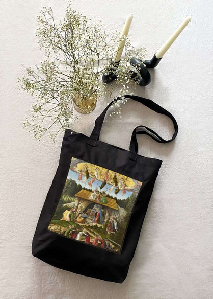 Torba z naszywką Mistyczne narodzenie Sandro Botticelli
