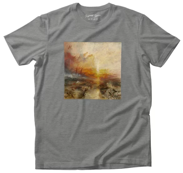 Koszulka z naszywką Statek niewolniczy William Turner