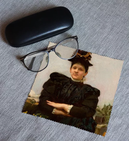 Ściereczka do okularów Portret Wandy Strażyńskiej Józef Mehoffer