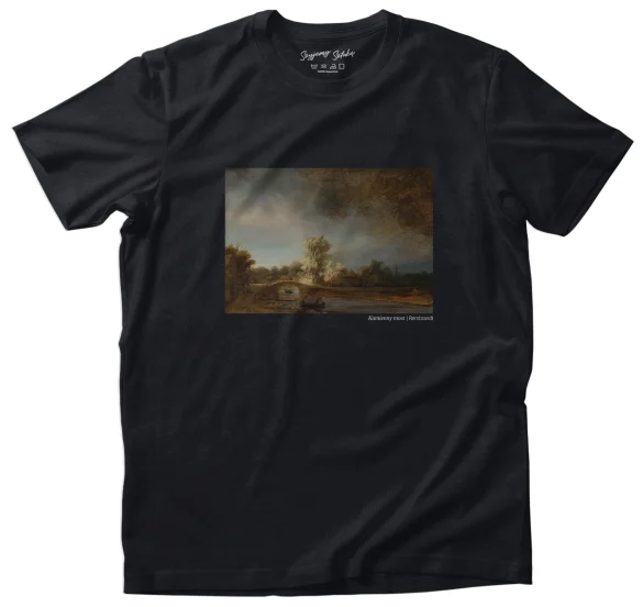 Koszulka z nadrukiem Kamienny most Rembrandt