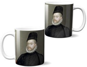 Kubek Portret Filipa II Sofonisba Anguissola