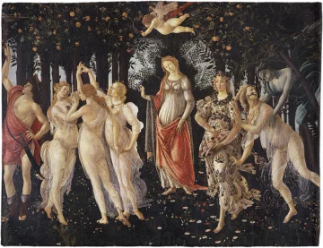 Podkładka na stół La primavera (Wiosna) Sandro Botticelli