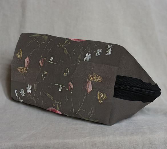 Kosmetyczka Wiosenne kwiaty w szklanym wazonie Jan van Kessel (starszy) 