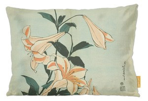 Poduszka Lilie Katsushika Hokusai