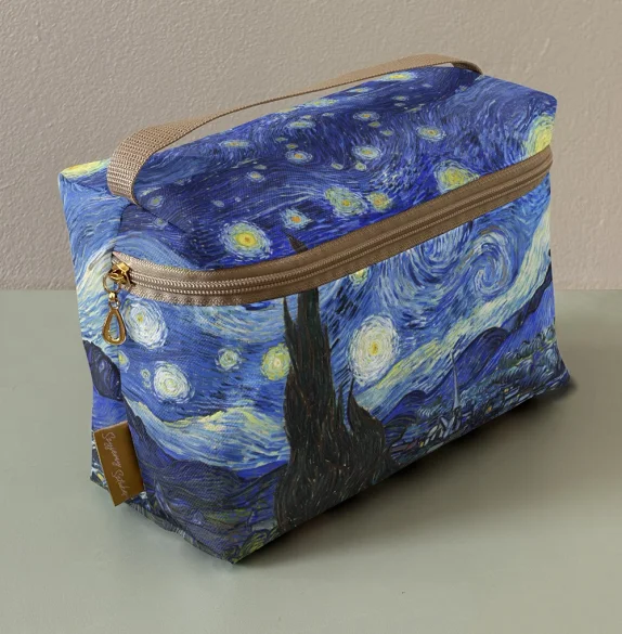 Kosmetyczka kuferek Gwiaździsta Noc Vincent Van Gogh
