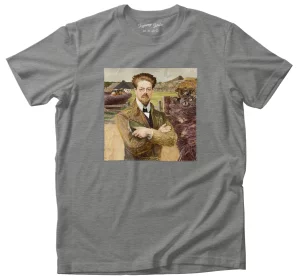 Koszulka z naszywką Portret Władysława Reymonta Jacek Malczewski