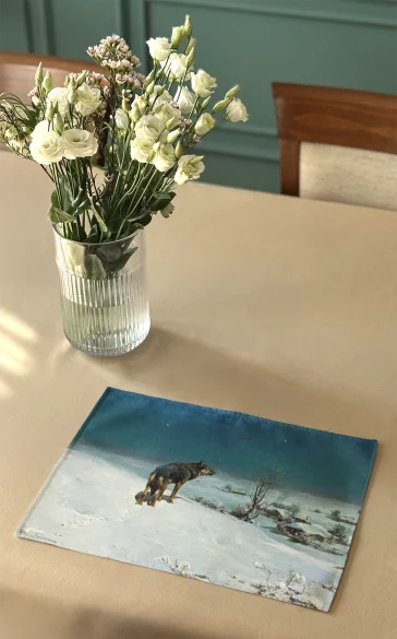 Podkładka na stół Wilk Alfred Wierusz-Kowalski