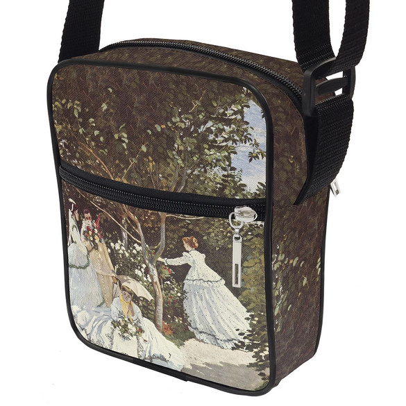 Torba Listonoszka Kobiety w ogrodzie Claude Monet