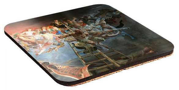 Podkładka pod kubek Błędne koło Jacek Malczewski