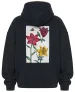 Bluza oversize Lilia czerwona Maria Sibylla Merian