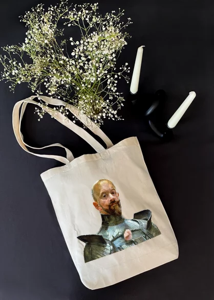 Torba bawełniana Autoportret w zbroi Jacek Malczewski