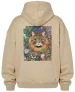 Bluza oversize Studium kota Louis Wain