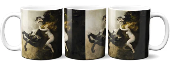 Kubek Szał uniesień Władysław Podkowiński