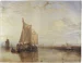 Podkładka na stół Statek pasażerski Dort z Rotterdamu bez wiatru William Turner