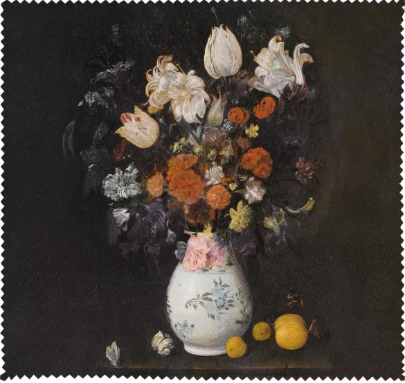 Ściereczka do okularów Kwiaty w wazonie Judith Leyster