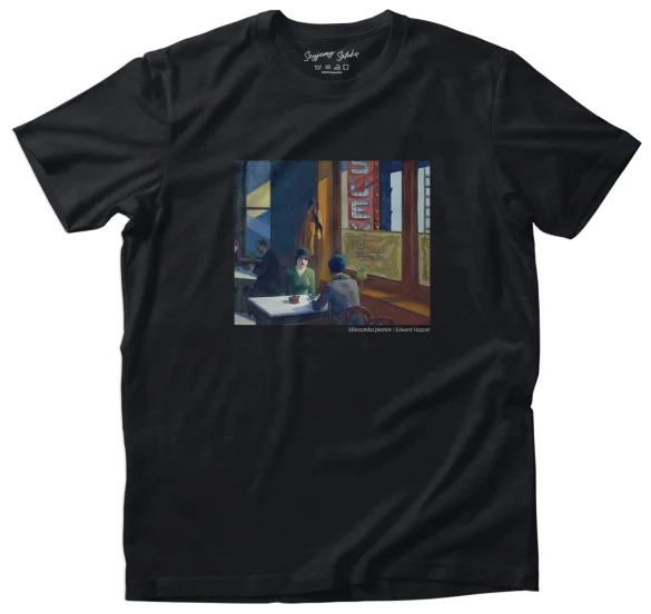 Koszulka z nadrukiem Mieszanka potraw Edward Hopper
