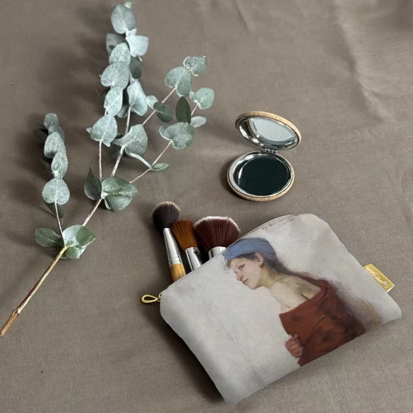 Kosmetyczka mini Portret kobiety - Cyganka Olga Boznańska