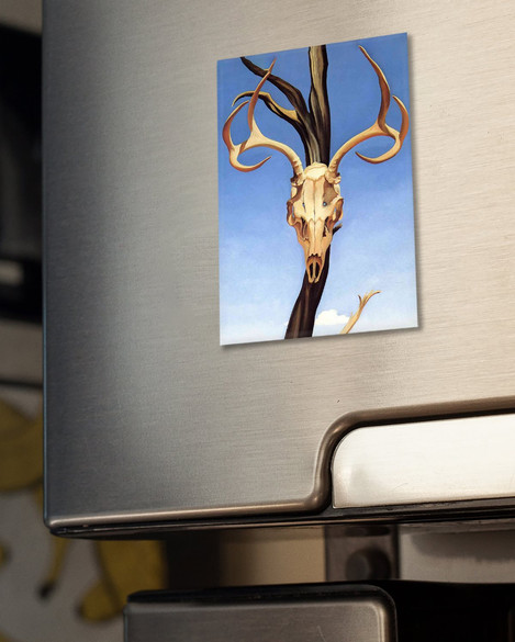 Magnes Czaszka jelenia Georgia O’Keeffe