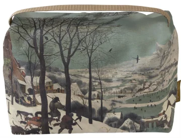Kosmetyczka kuferek Myśliwi na śniegu Pieter Bruegel starszy