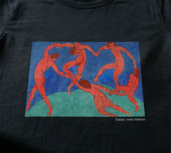 Koszulka z nadrukiem Taniec Henri Matisse