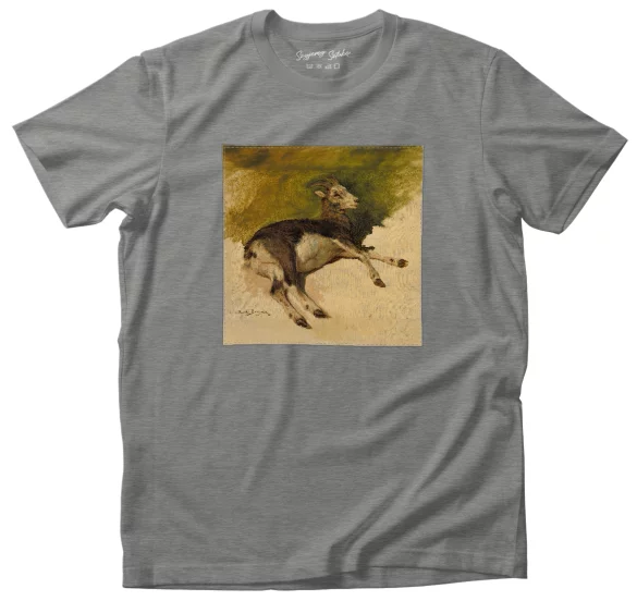 Koszulka z naszywką Kozica Rosa Bonheur