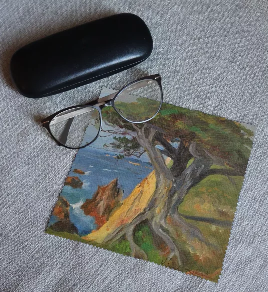 Ściereczka do okularów Pejzaż z Monterey Wojciech Kossak