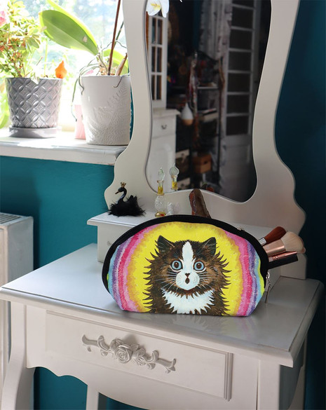 Kosmetyczka Kot w tęczy Louis Wain