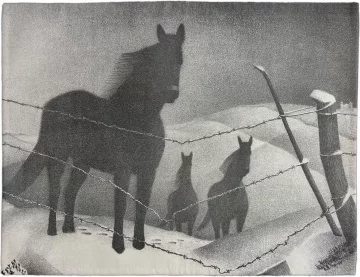 Podkładka na stół February Grant Wood