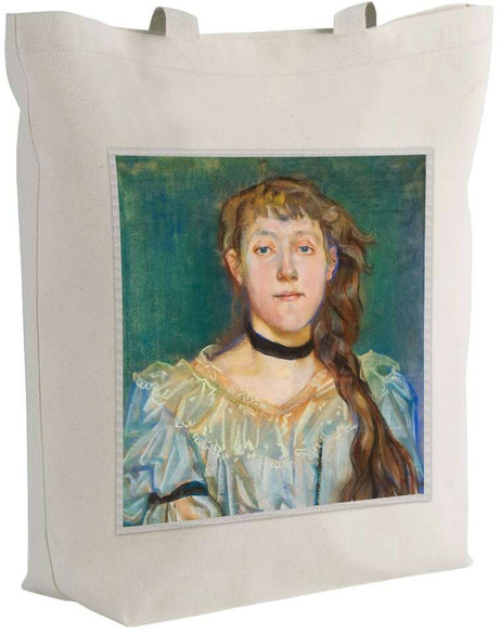 Torba z naszywką Portret Marii Waśkowskiej Stanisław Wyspiański