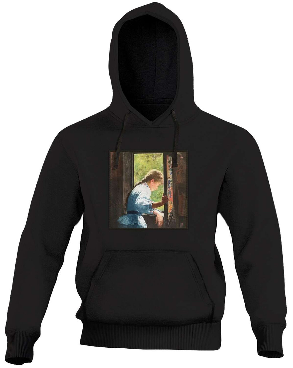 Bluza z naszywką W oknie Anna Bilińska-Bohdanowiczowa