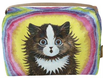 Kosmetyczka kuferek Kot w tęczy Louis Wain