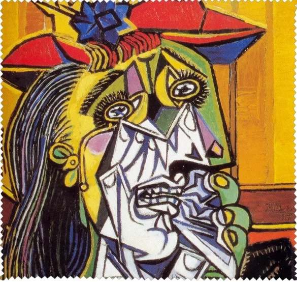 Ściereczka do okularów Płacząca kobieta Pablo Picasso