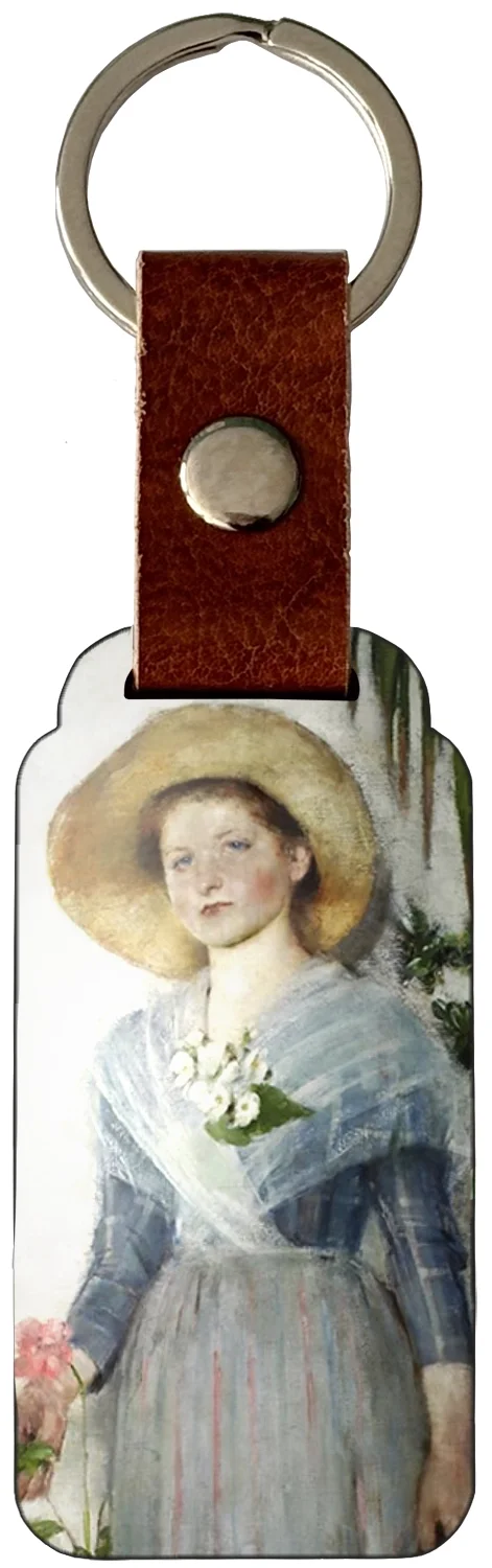 Brelok W oranżerii (W cieplarni) Olga Boznańska